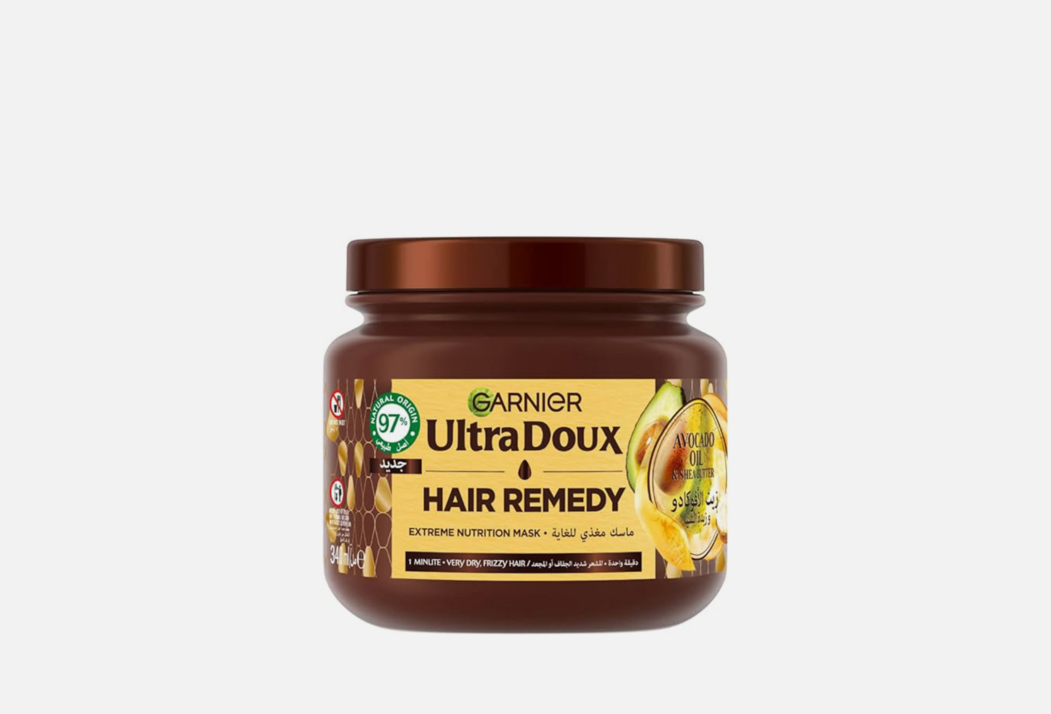 Ultra doux avocado & shea butter 340
