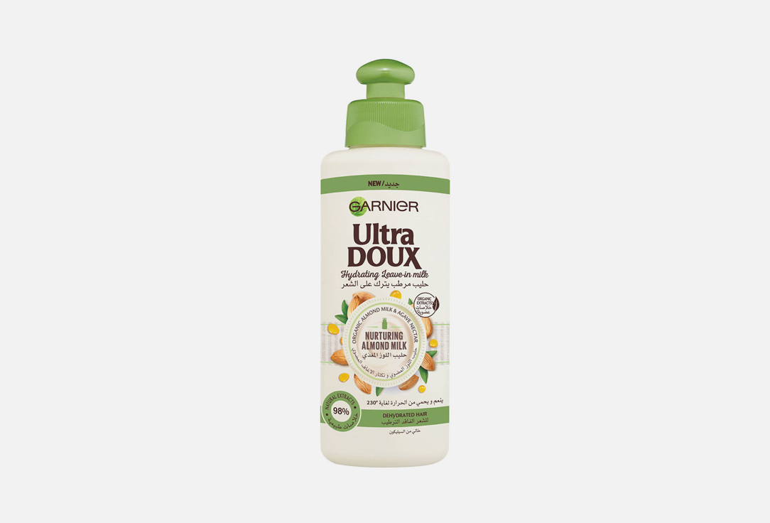 Garnier Hair cream Ultra doux leave in almond 200 ml Garnier Hair cream Ultra doux leave in almond