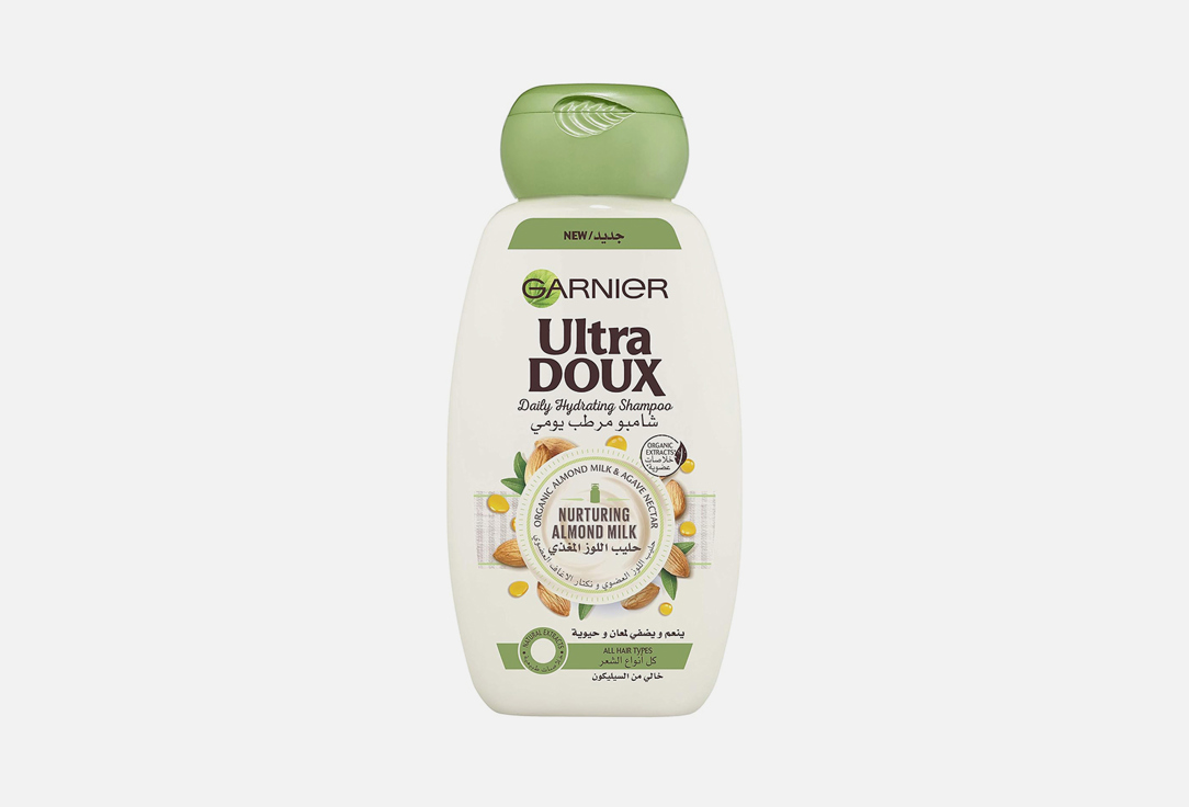 Garnier Hair shampoo Ultra doux  nurturing almond milk