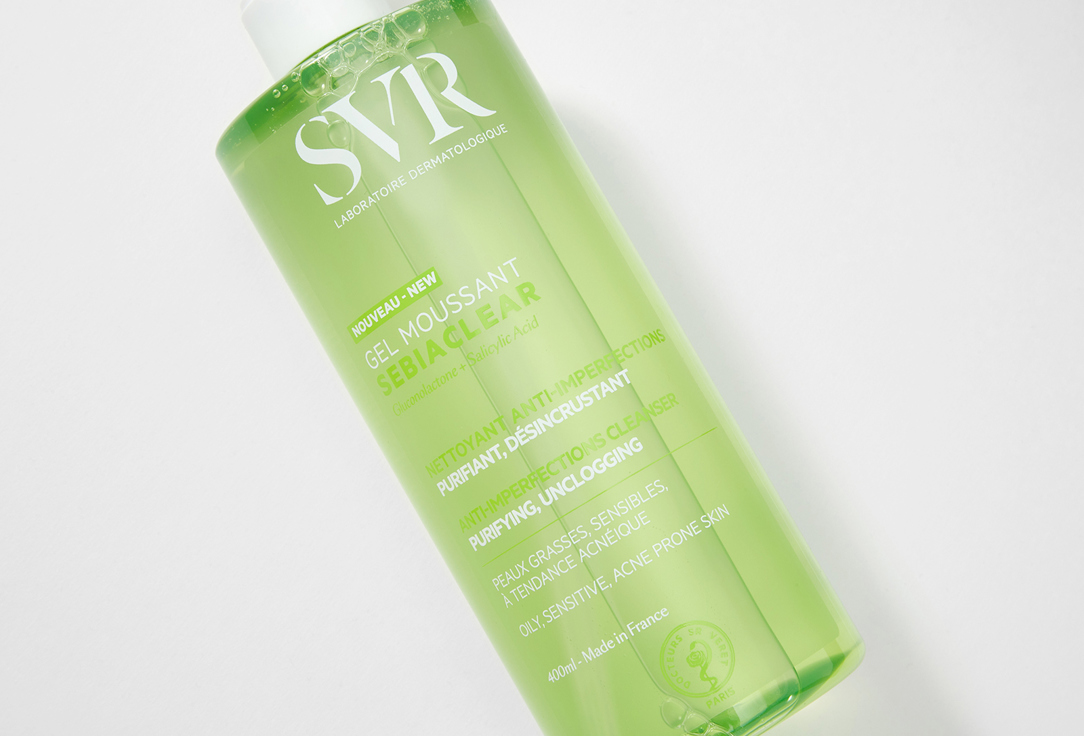 SVR purifying cleansing gel SEBIACLEAR