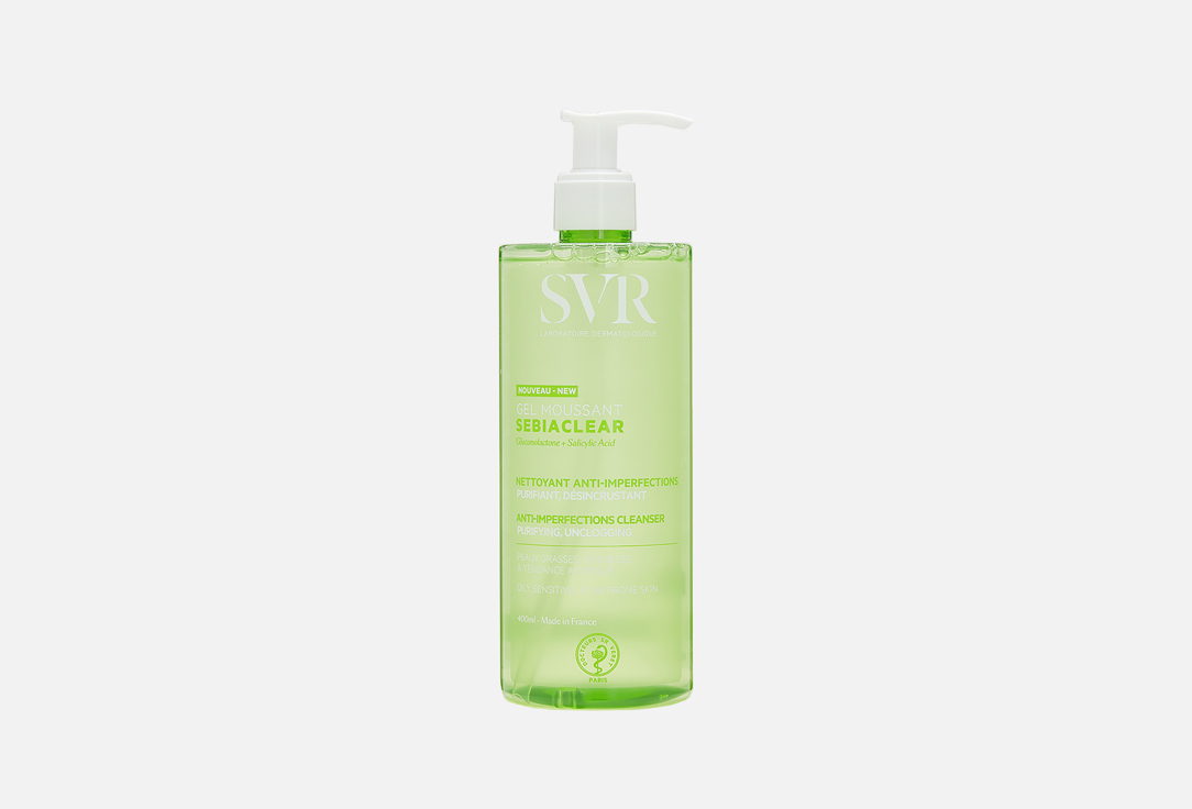 SVR purifying cleansing gel SEBIACLEAR