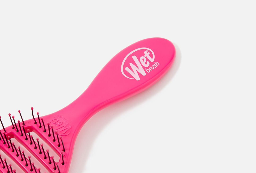 WET BRUSH Detangling Hair Brush Speed Dry Pink 1 pcs WET BRUSH Detangling Hair Brush Speed Dry