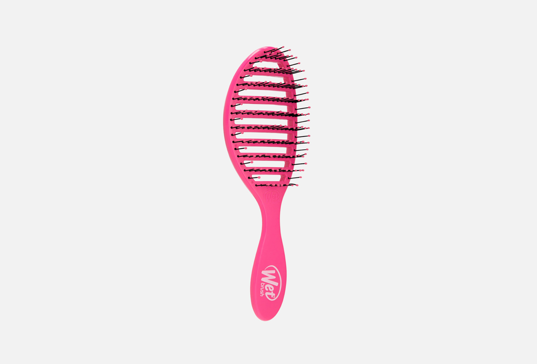 WET BRUSH Detangling Hair Brush Speed Dry Pink 1 pcs WET BRUSH Detangling Hair Brush Speed Dry