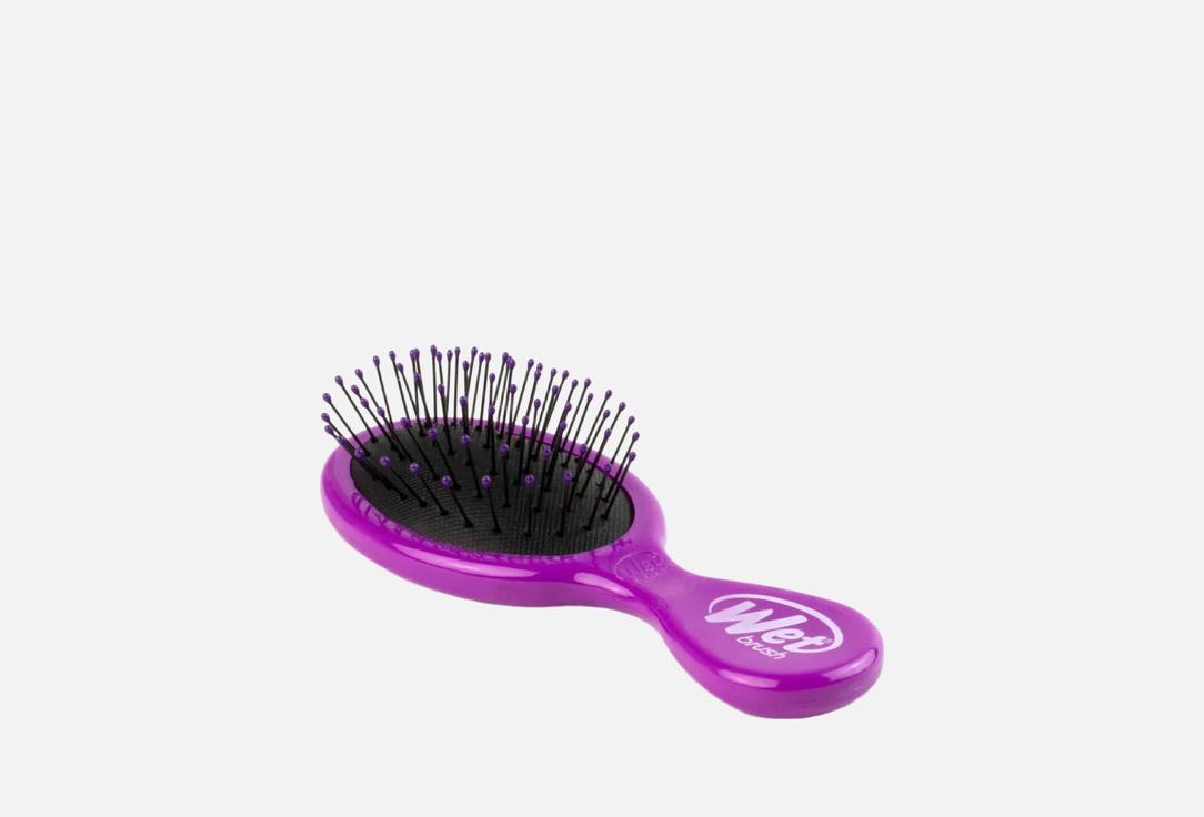 WET BRUSH Detangling Mini Hair Brush Mini Detangler Purple 1 pcs WET BRUSH Detangling Mini Hair Brush Mini Detangler