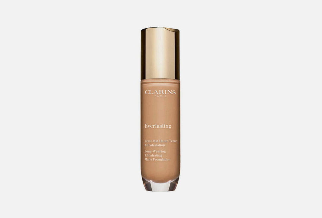 Clarins Long-Wearing Matte Foundation Everlasting 113C, Chestnut 30 ml Clarins Long-Wearing Matte Foundation Everlasting