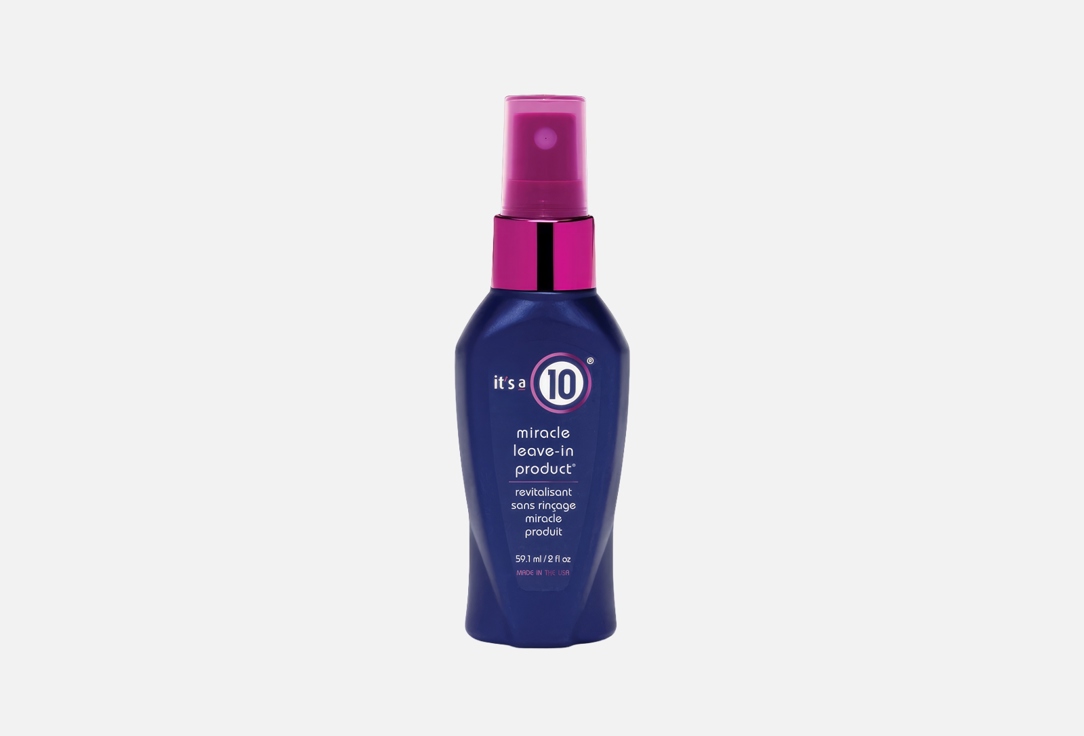 Its 10 Haircare Smoothing Leave-In Spray for damaged hair MIRACLE 59.1 ml Its 10 Haircare Smoothing Leave-In Spray for damaged hair MIRACLE