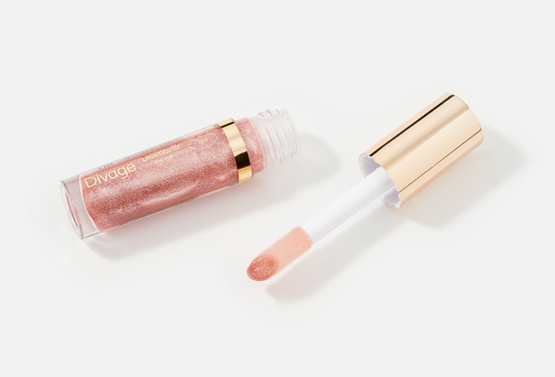 Divage lip oil Shining diamond 04, Creamy 4 ml Divage lip oil Shining diamond