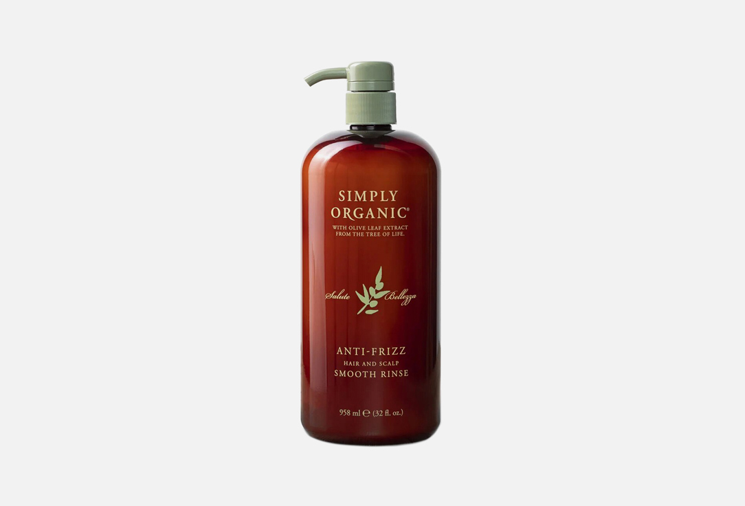 Simply Organic Hair conditioner Antifrizz smooth 958 ml Simply Organic Hair conditioner Antifrizz smooth