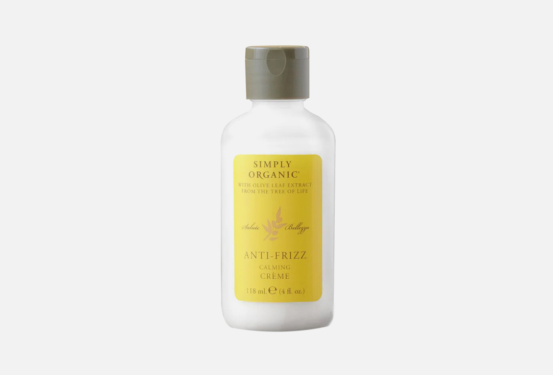 Simply Organic Hair cream Anti-frizz calming 118 ml Simply Organic Hair cream Anti-frizz calming