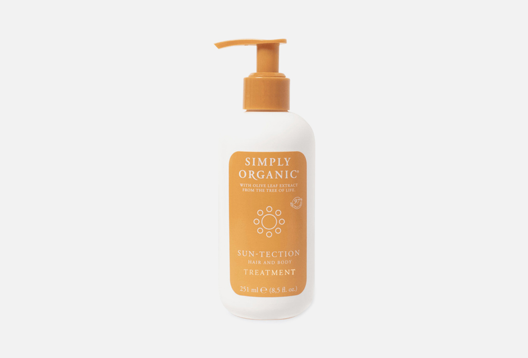 Simply Organic Hair and body mask Sun-tection 251 ml Simply Organic Hair and body mask Sun-tection