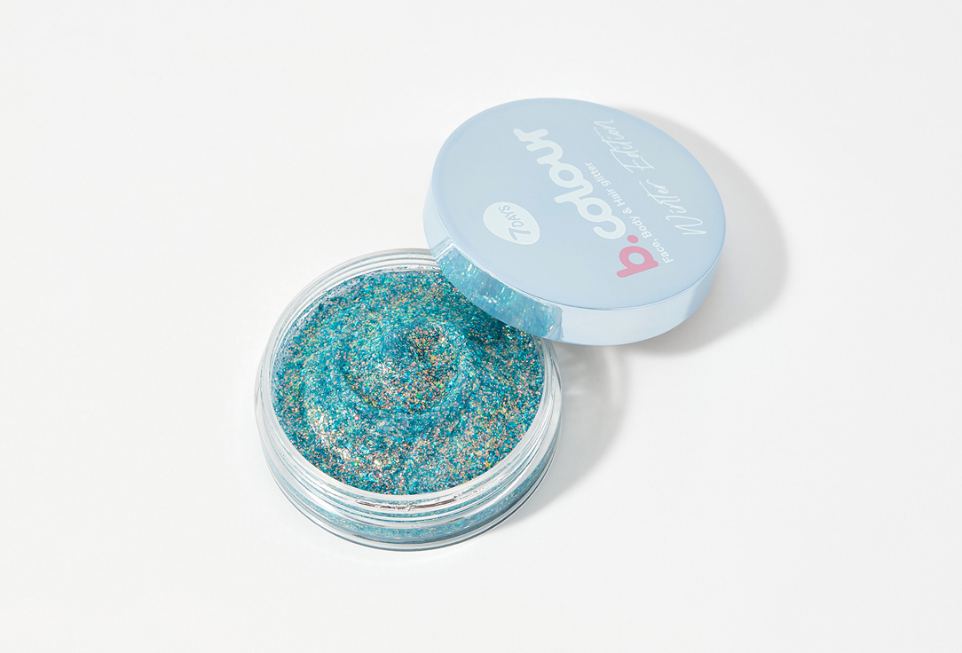 7DAYS Body And Hair Glitter Gel B.Colour We Face