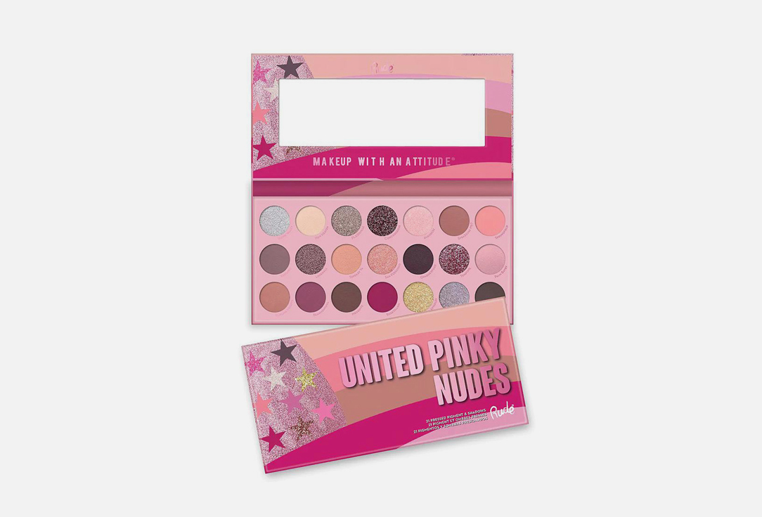 Rude Cosmetics Pressed Pigment & Shadow Palette United