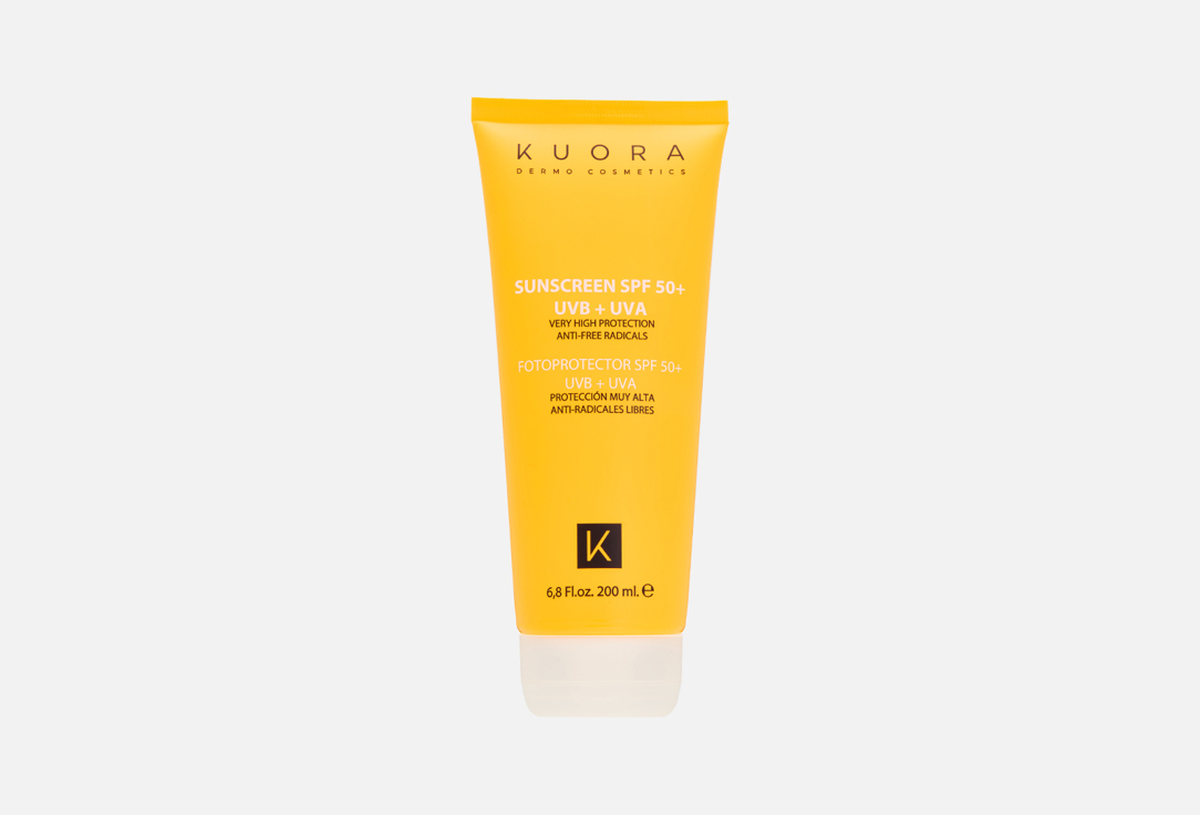 KUORA Face Sunscreen Cream SPF50+ SUNSCREEN UBV+UVA