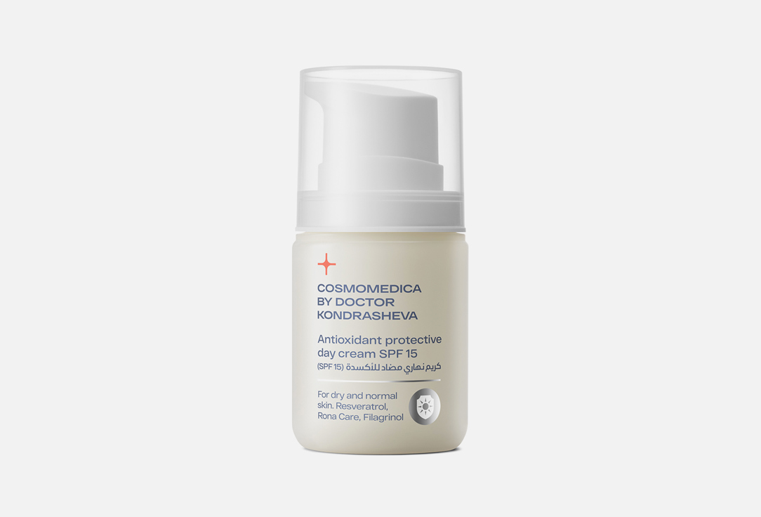 cosmomedica by dr. Kondrasheva Day cream SPF 15 Antioxidant protective