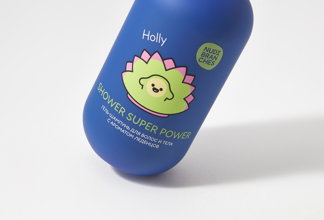 Nudibranches Cleansing Hair&Body Gel Shampoo Shower super power! Lollypop