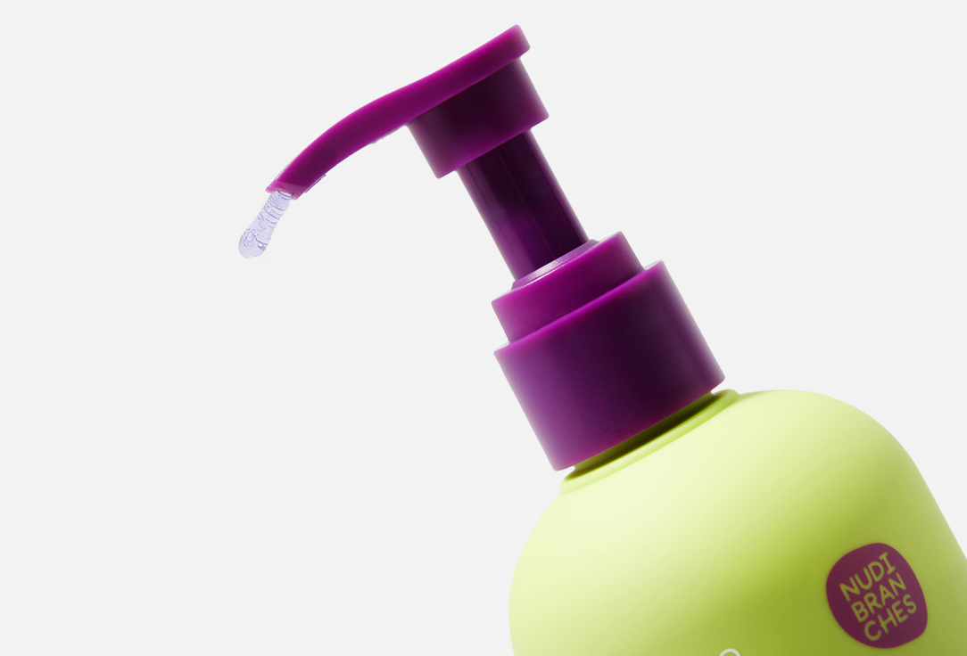 Nudibranches Cleansing hair&body gel shampoo Shower super power! gummy berries