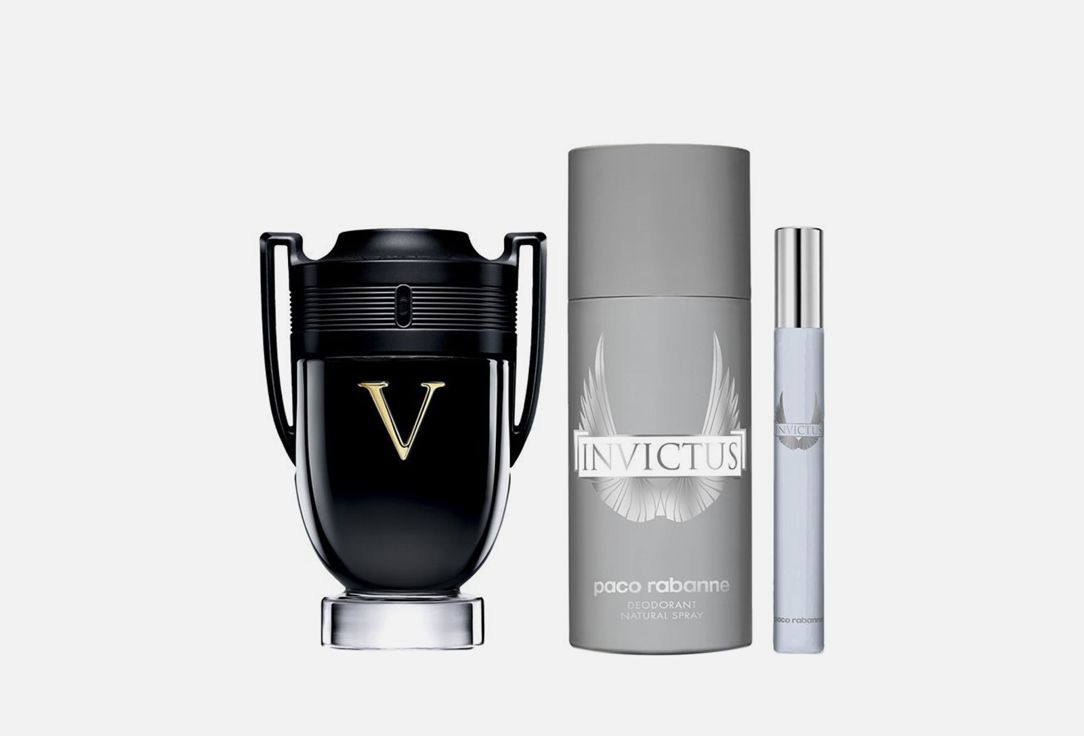 RABANNE Eau de Parfum & Deodorant Spray Set Invictus Platinum