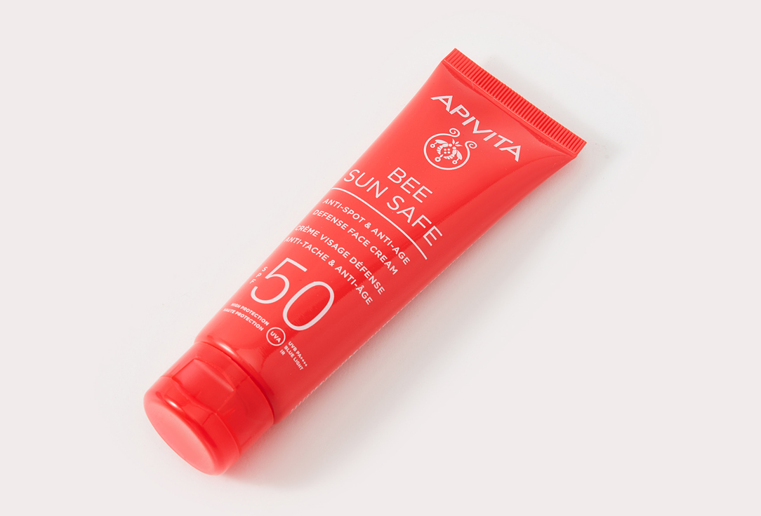 APIVITA Anti-Spot & Anti-Age Defense Face Cream SPF50 BEE SUN SAFE