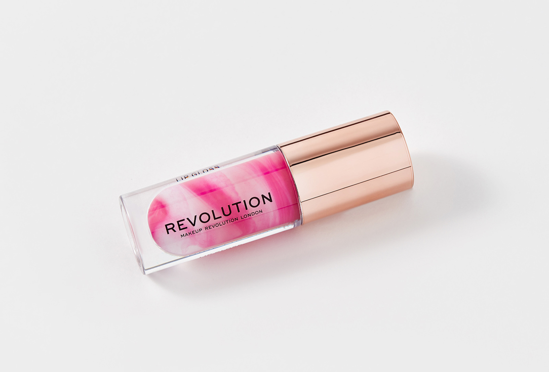 MakeUp Revolution Moisturizing Lip Gloss Ceramide Swirl Berry pink 4.5 ml MakeUp Revolution Moisturizing Lip Gloss Ceramide Swirl