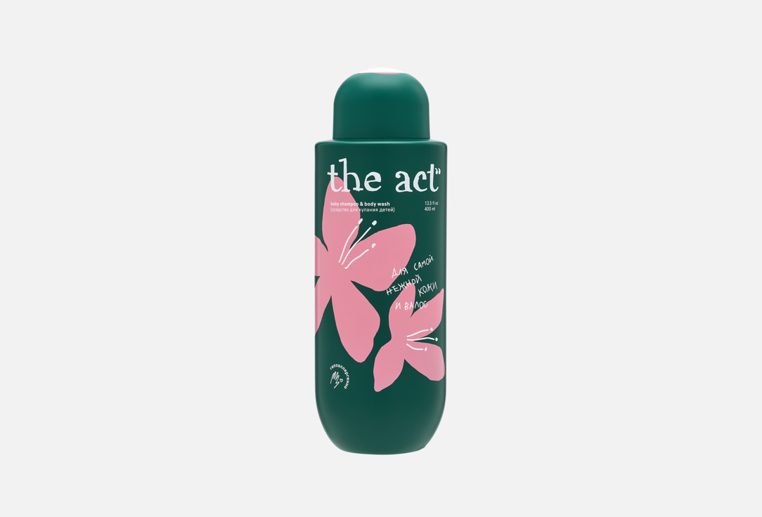 The Act Gentle shampoo & body wash 2-in-1 Organic Baby