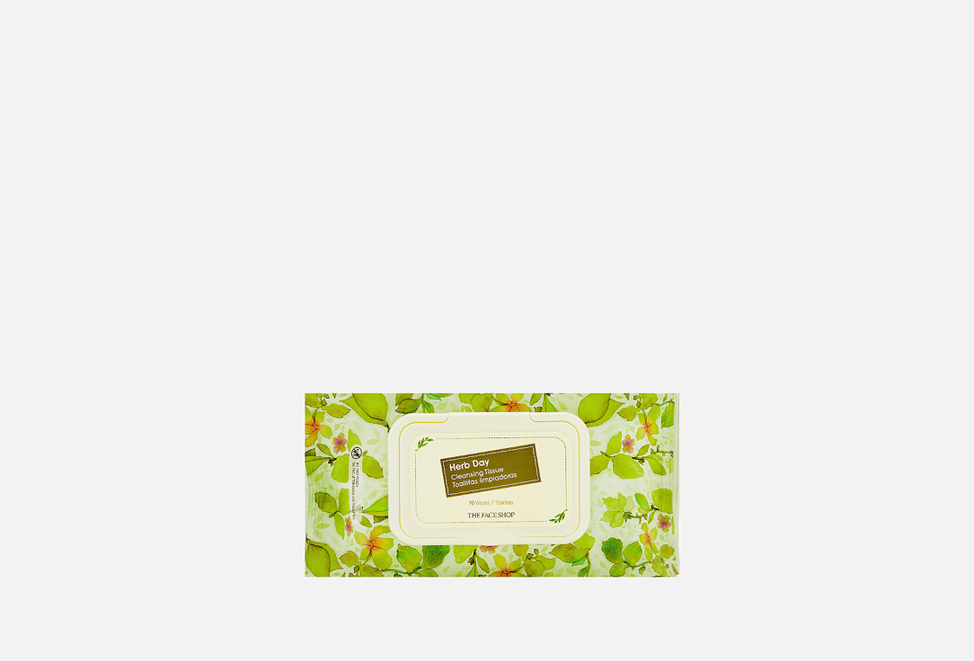 THE FACE SHOP Makeup remover wipes Herb Day