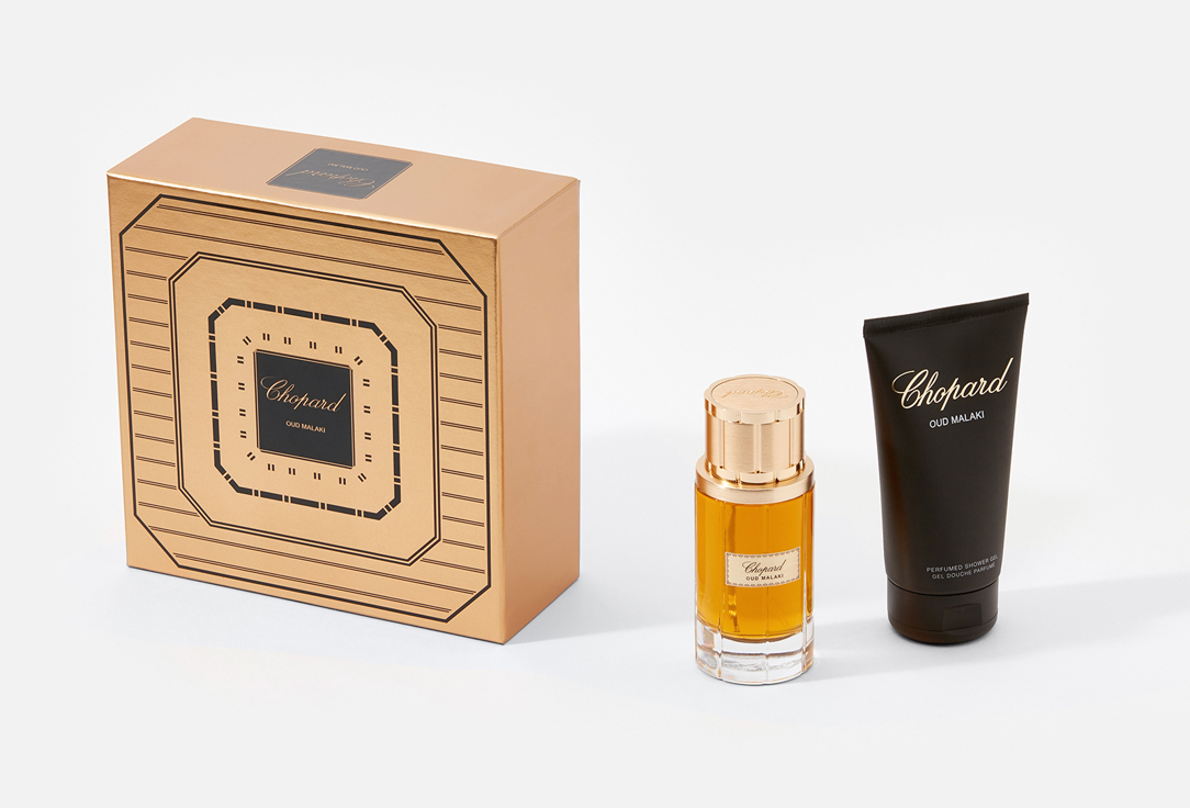 Chopard Eau de Parfum & Shower Gel Gift Set MALAKI OUD 2 pcs Chopard Eau de Parfum & Shower Gel Gift Set MALAKI OUD
