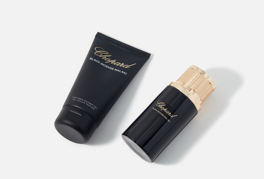 Chopard Eau de Parfum & Shower Gel Gift Set BLACK INCENSE MALAKI 2 pcs Chopard Eau de Parfum & Shower Gel Gift Set BLACK INCENSE MALAKI