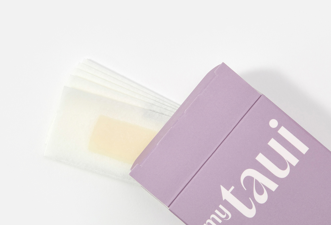 myTAUI Набор холодных восковых полосок для лица paalam facial strips