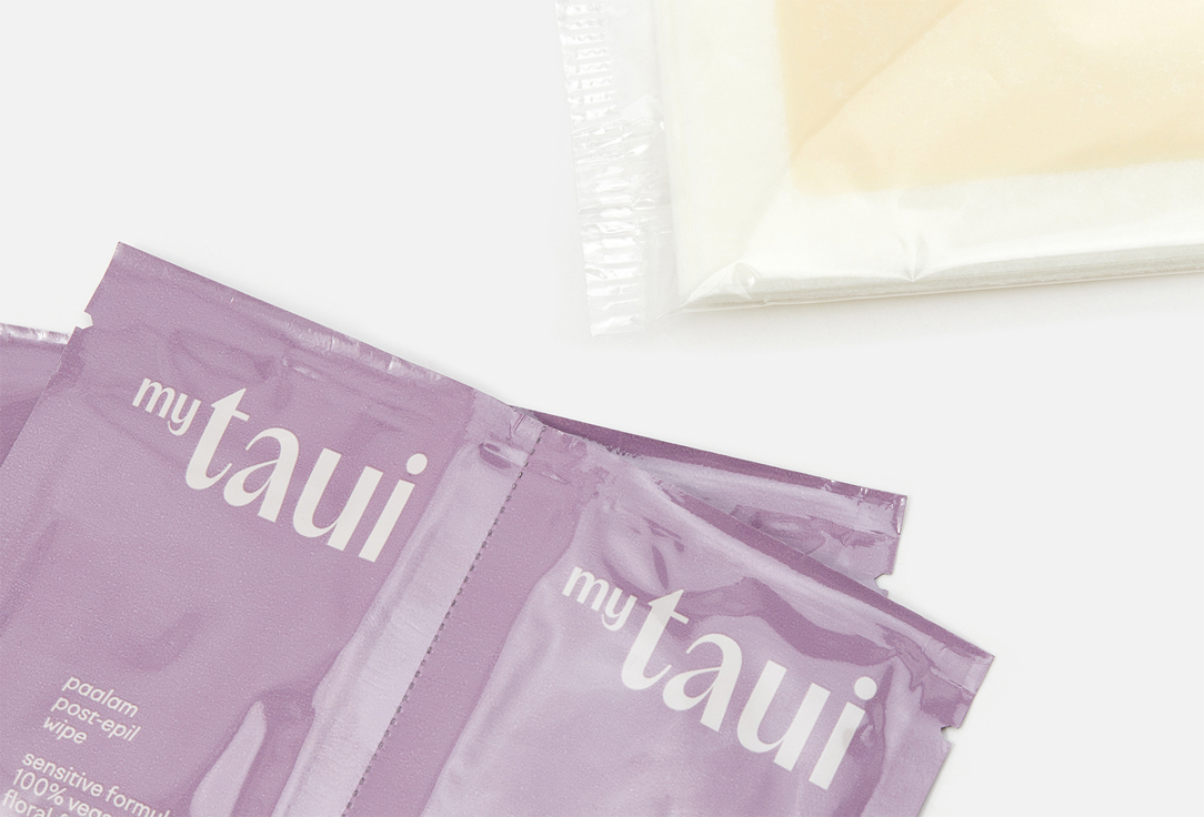 myTAUI Набор холодных восковых полосок для бикини paalam bikini strips