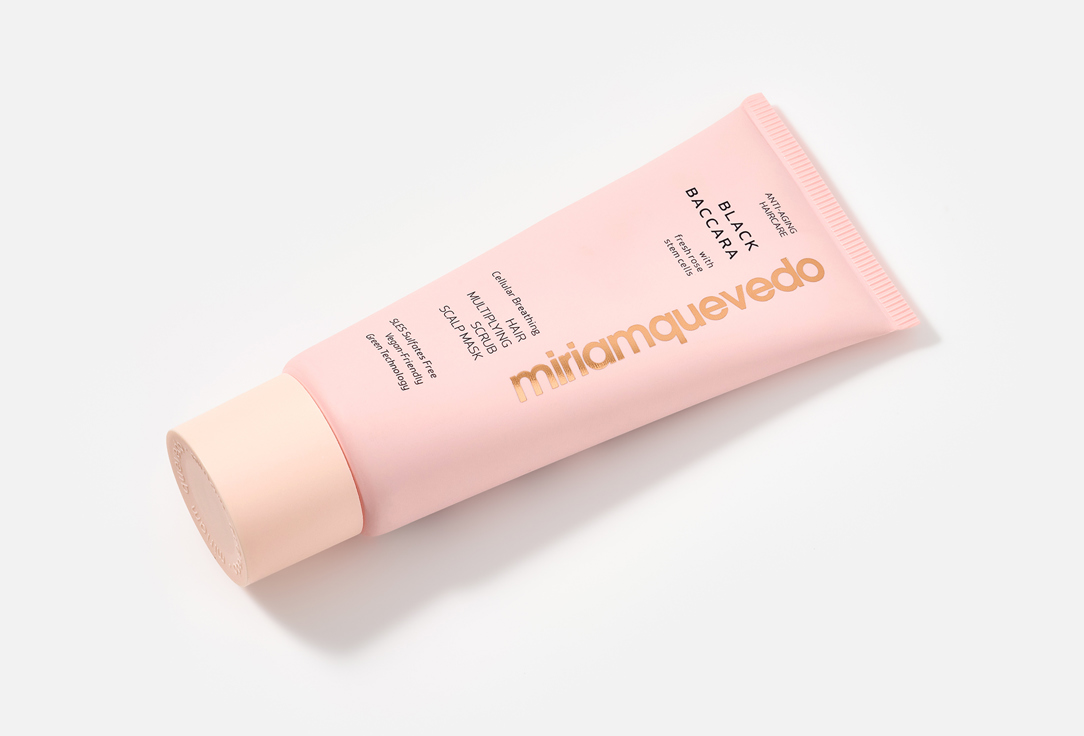 Miriam Quevedo Hair Multiplying Scrub Scalp Mask Black Baccara Cellular