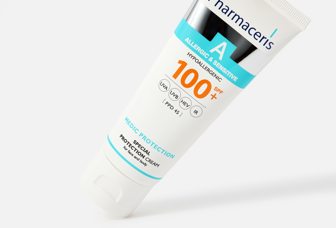Pharmaceris Крем для лица и тела SPF 100+ MEDIC-PROTECTION 75 мл Pharmaceris Крем для лица и тела SPF 100+ MEDIC-PROTECTION