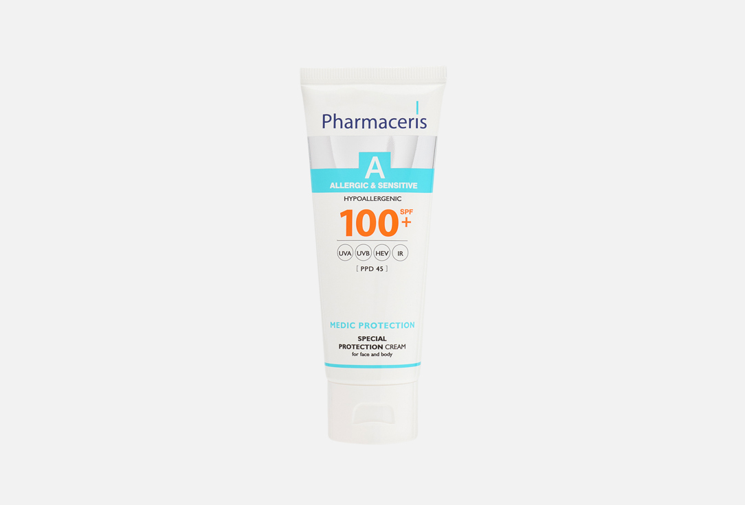 Pharmaceris Крем для лица и тела SPF 100+ MEDIC-PROTECTION 75 мл Pharmaceris Крем для лица и тела SPF 100+ MEDIC-PROTECTION
