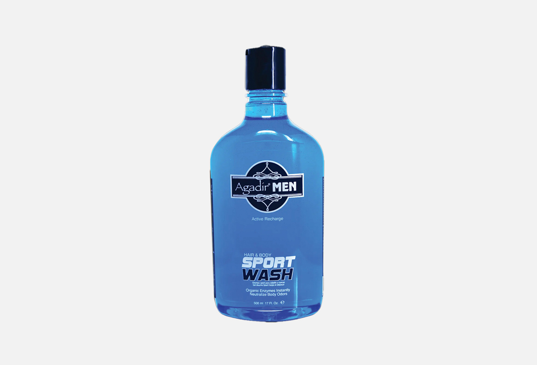 Agadir Hair & body wash Active recharge