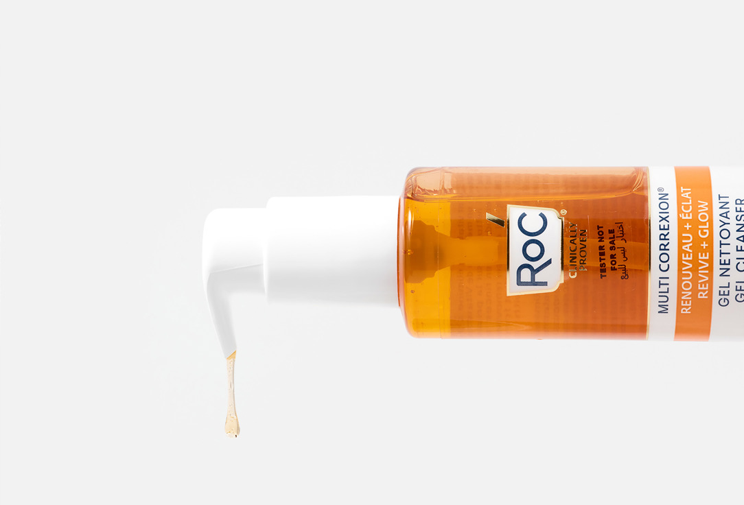 ROC Face Gel Cream Cleanser MULTI CORREXION REVIVE + GLOW