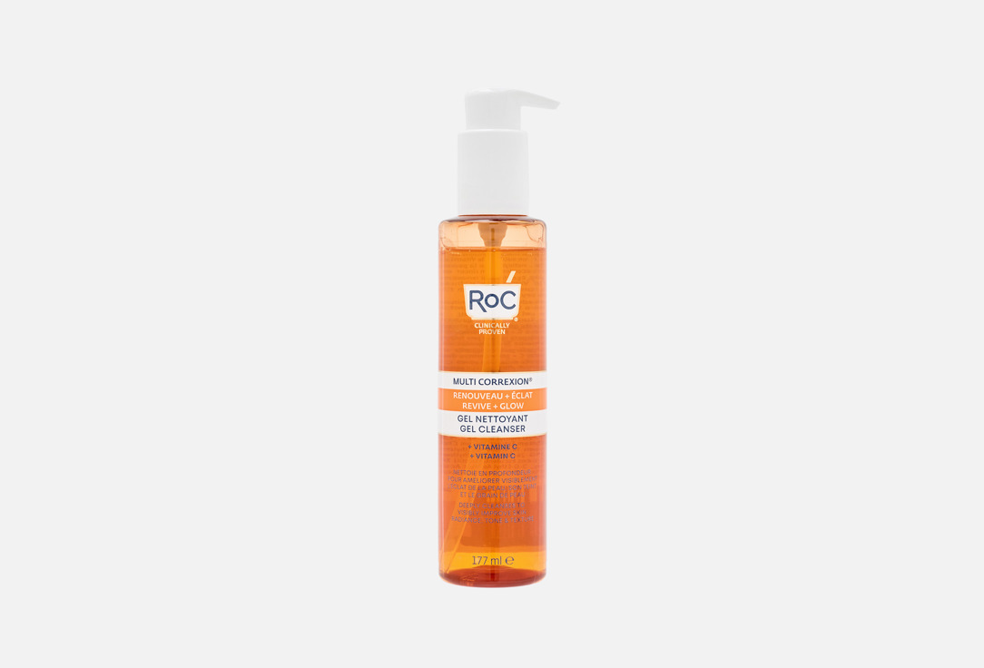 ROC Face Gel Cream Cleanser MULTI CORREXION REVIVE + GLOW
