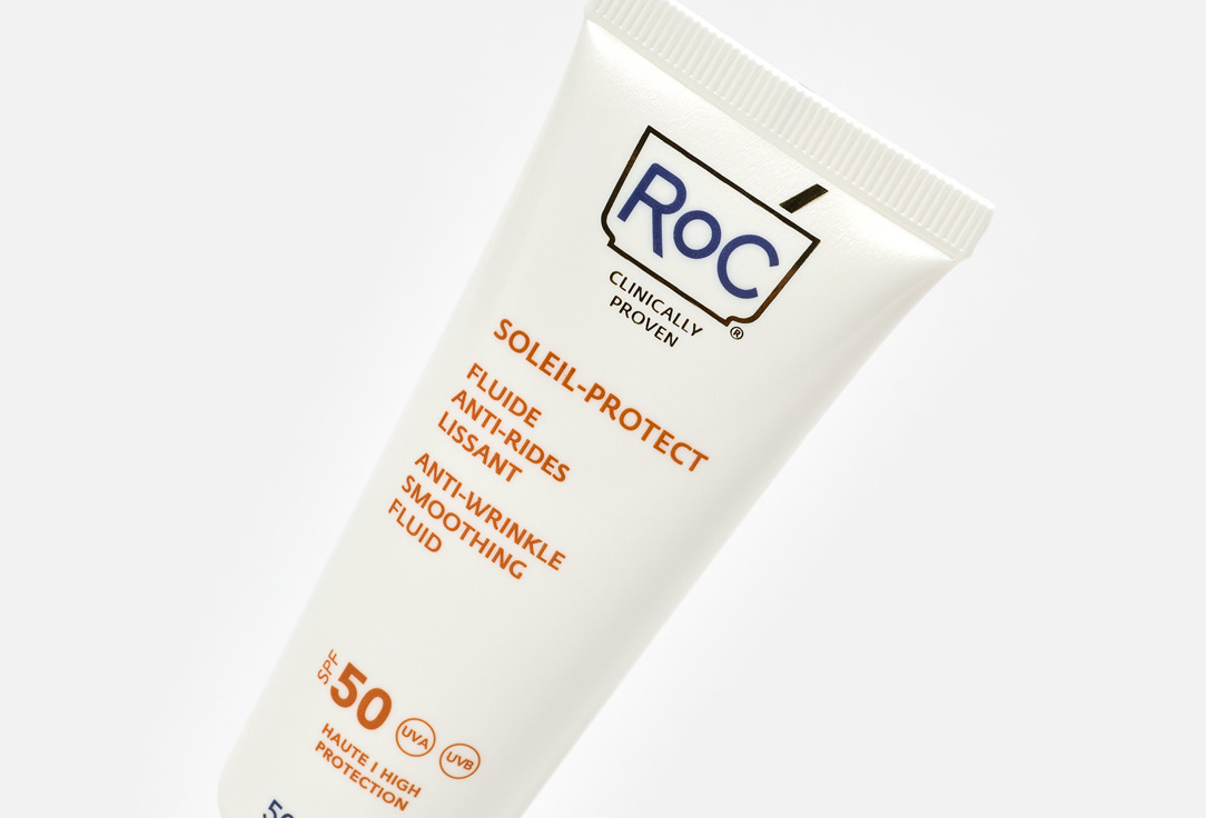 ROC Разглаживающий флюид SPF50+ SOLEIL-PROTECT