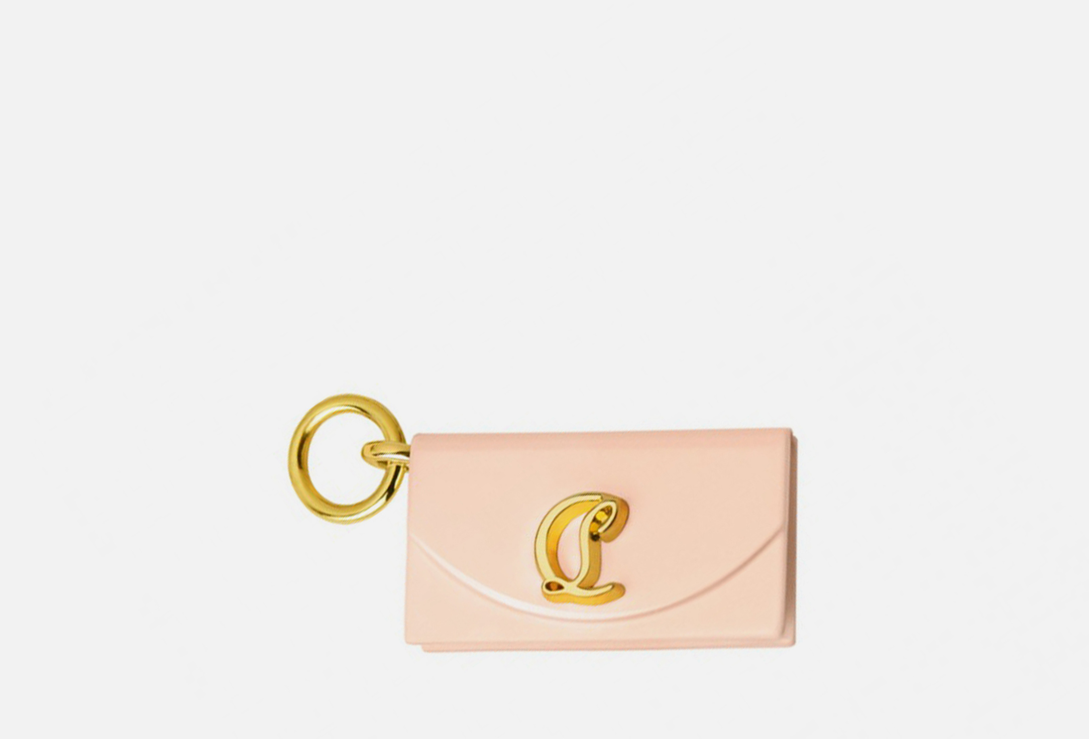 Pink bag charm  1 