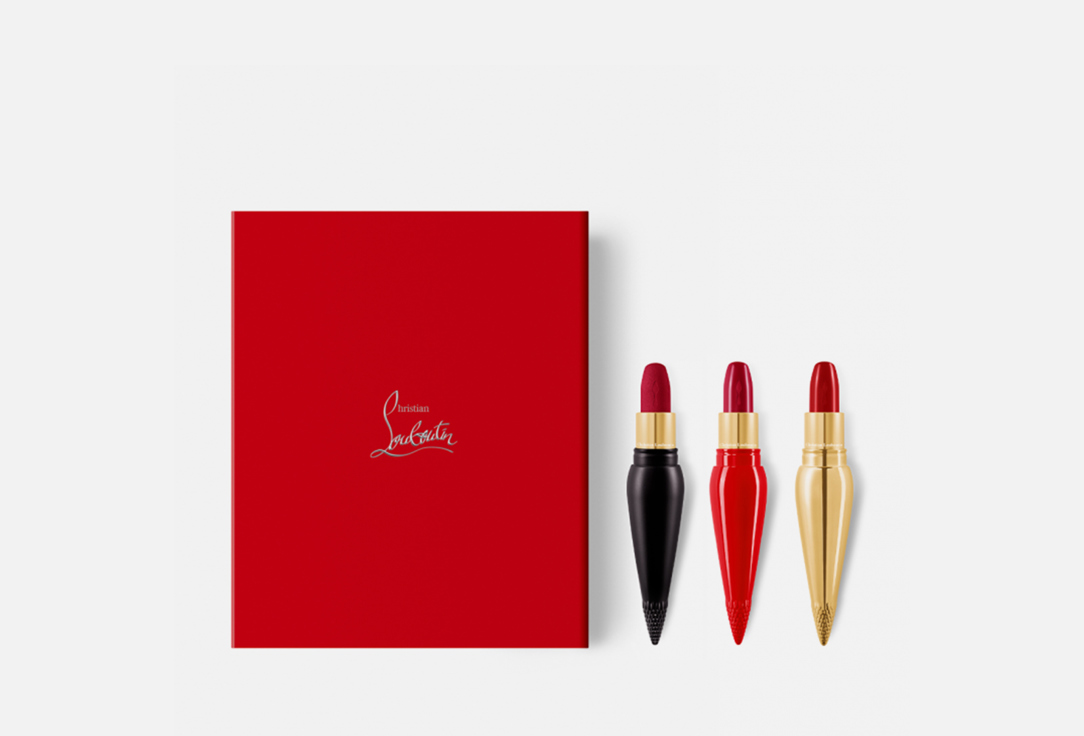 Christian Louboutin lipstick SET Lip trio
