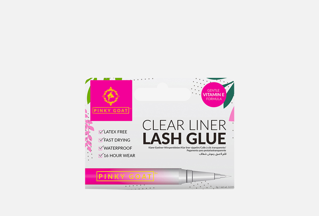 PINKY GOAT lash glue liner CLEAR LINER AND GLUE