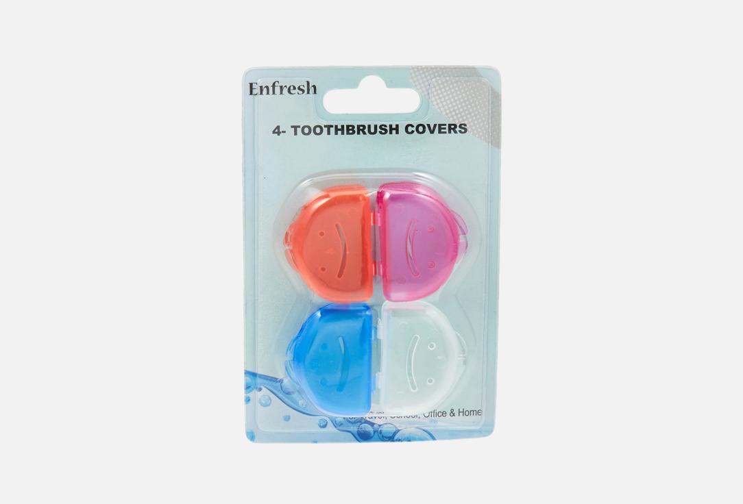 Enfresh Toothbrush Caps Set Toothbrush Covers