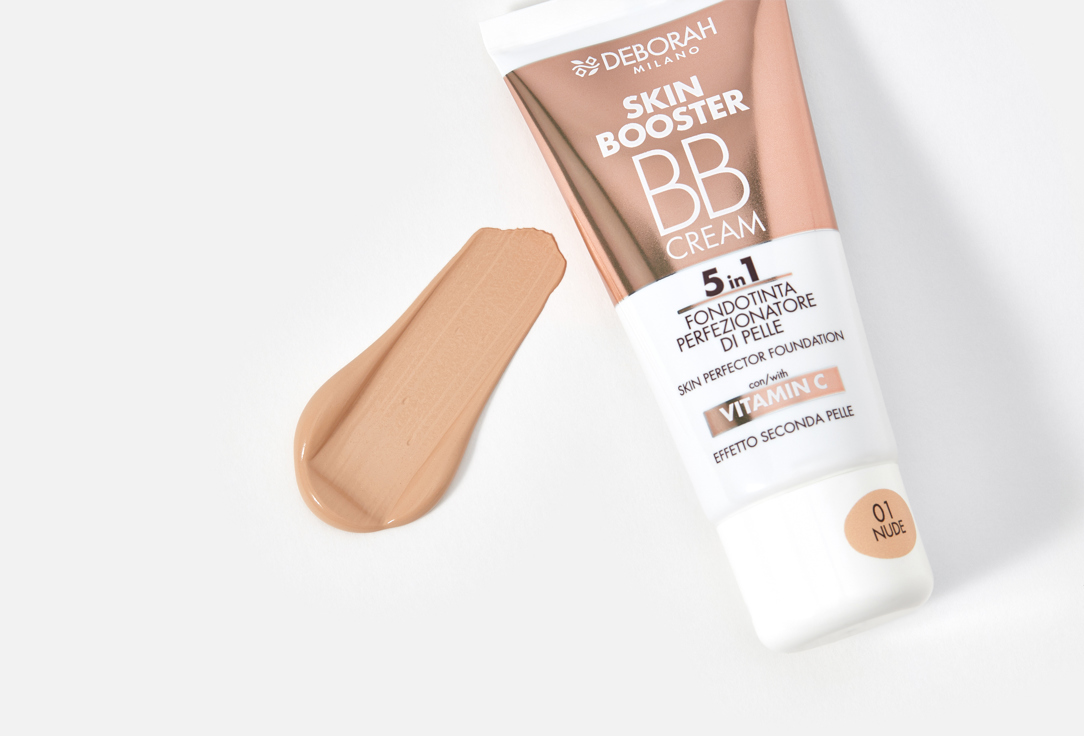 DEBORAH MILANO Skin perfecting foundation SPF 15 Skin Booster BB Cream 5-in-1