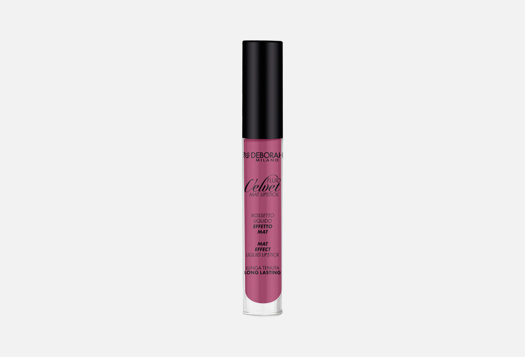 DEBORAH MILANO Matte liquid lipstick Fluid velvet 29, Deep rose 4.5 g DEBORAH MILANO Matte liquid lipstick Fluid velvet