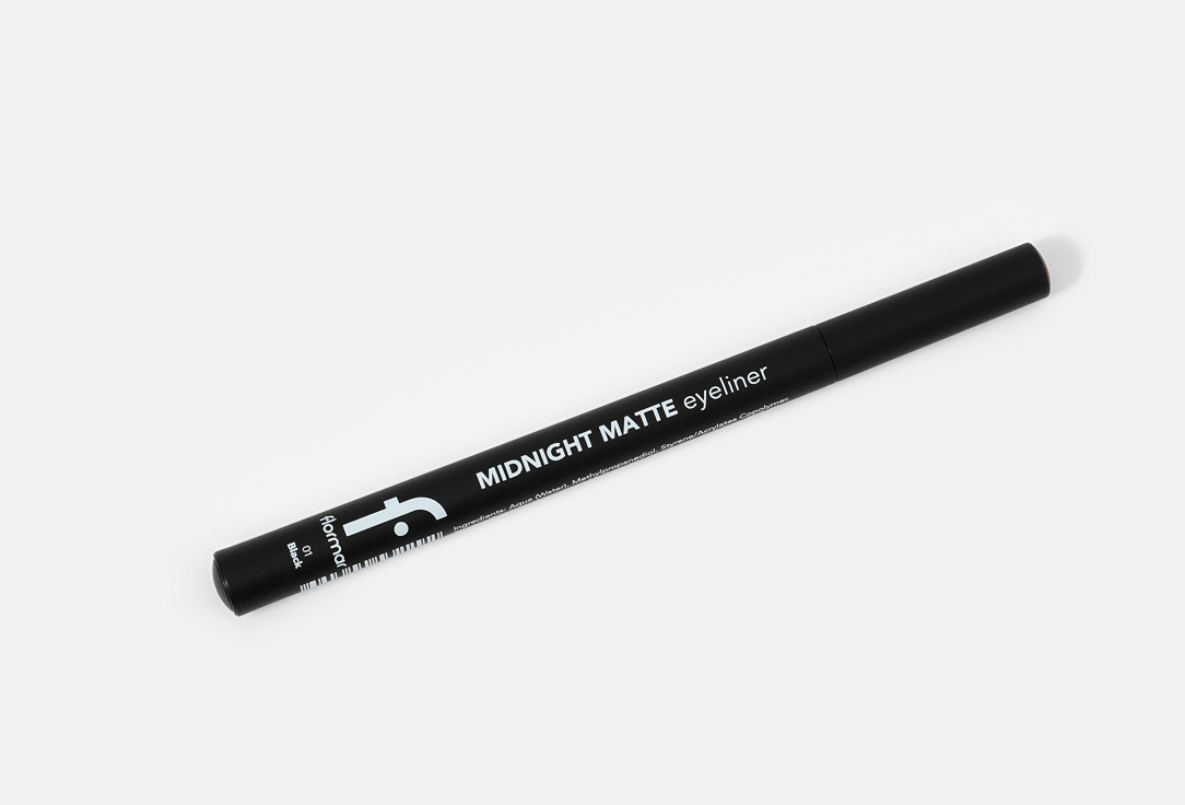 Flormar Eyeliner Midnight Matte 001, Black 1.2 ml Flormar Eyeliner Midnight Matte