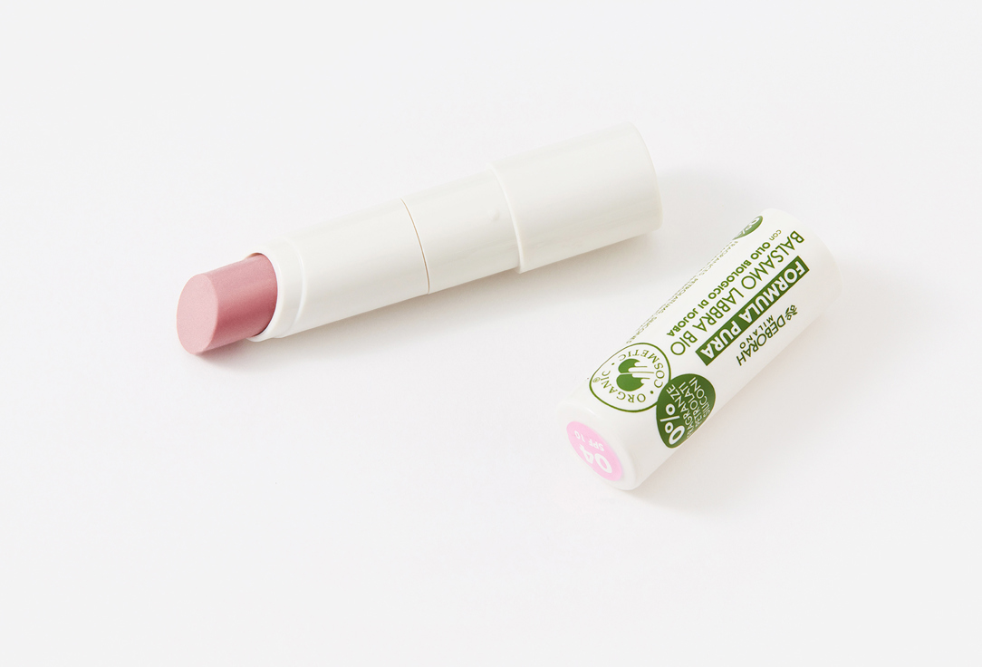 DEBORAH MILANO Moisturizing Lip Balm FORMULA PURA BALSAMO LABBRA BIO