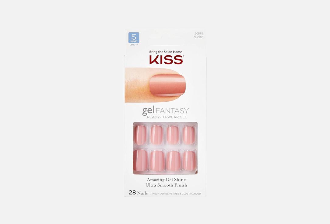 KISS NEW YORK Professional Press-On Gel Nails Gel Fantasy Short