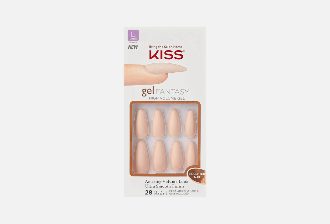KISS NEW YORK Professional Press-On Gel Nails Gel Fantasy 4 the cause