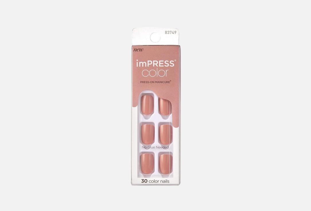 KISS NEW YORK Professional Press-On Gel Nails imPRESS COLOR Sandbox