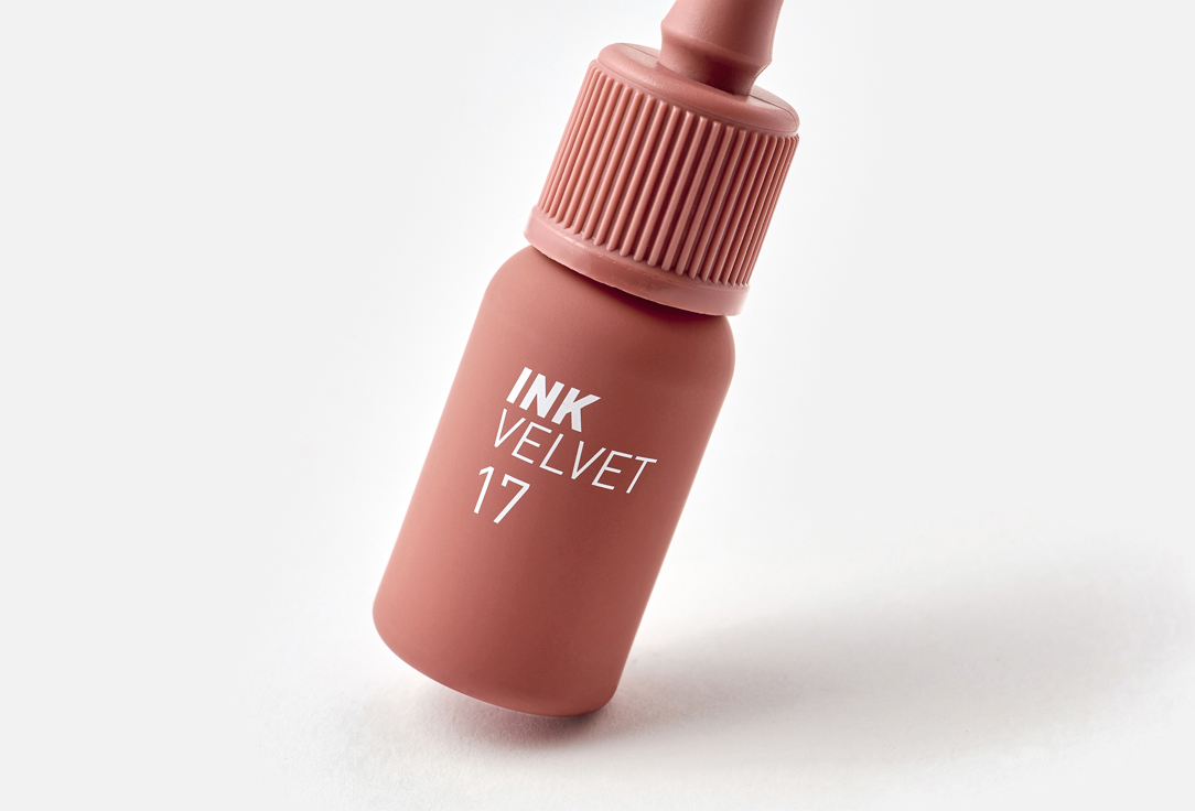PERIPERA Smoothing Matte Lip Tint INK VELVET 017, Rosy nude 4 g PERIPERA Smoothing Matte Lip Tint INK VELVET