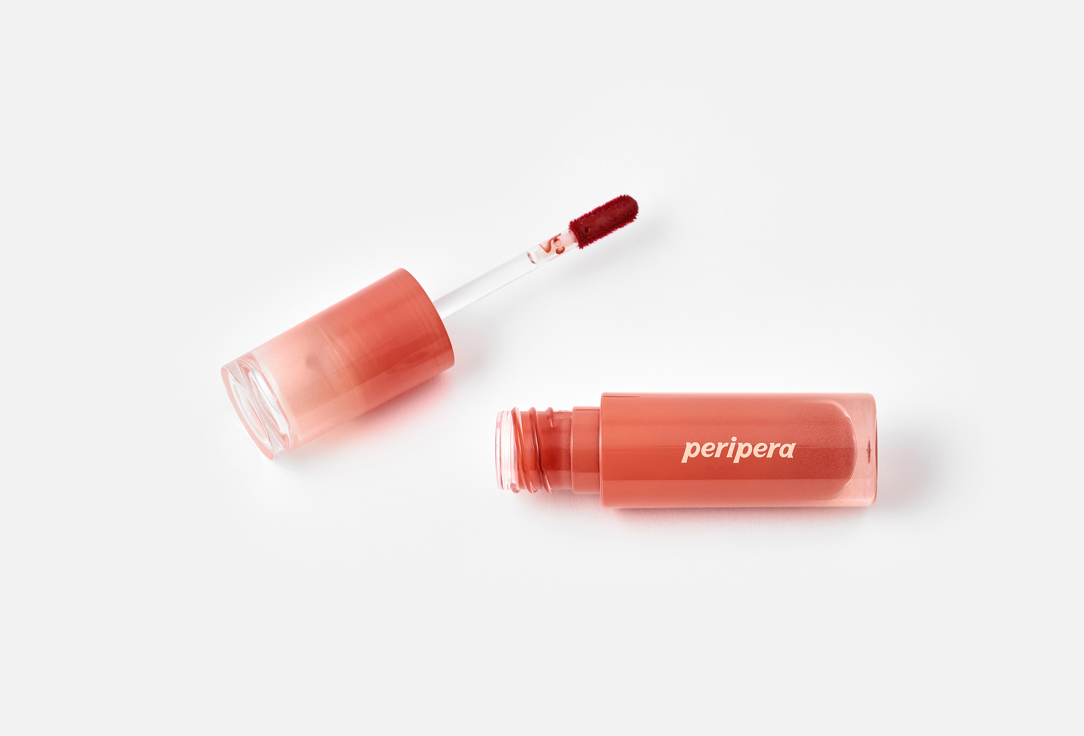 PERIPERA Glowy Lip tint INK MOOD GLOWY TINT 002, Coral influencer 4 g PERIPERA Glowy Lip tint INK MOOD GLOWY TINT