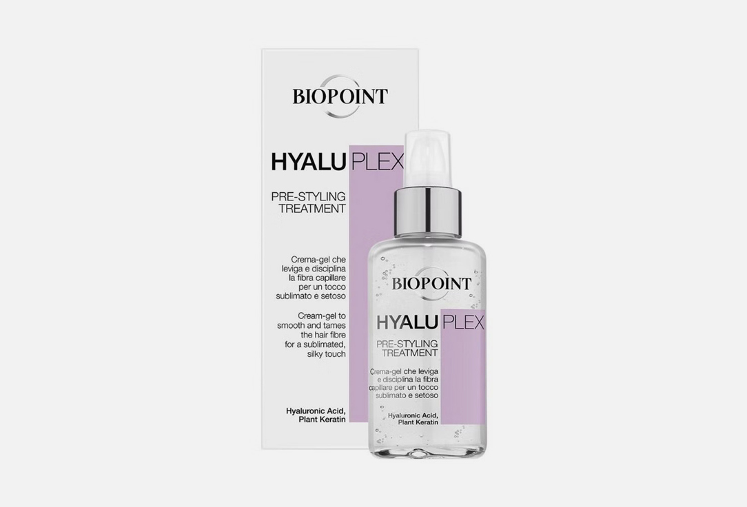 Biopoint Hair Treatment Cream Gel Hyaluplex Pre-Styling